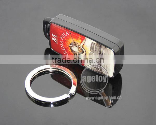 Custom Printing Logo Anti-Lost Finder Sensor Alarm Promotional Whistle Remote Keychain Locator Electronic Key Finder