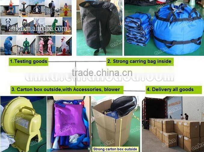 Custom design replica inflatable T-shirt model for promotion