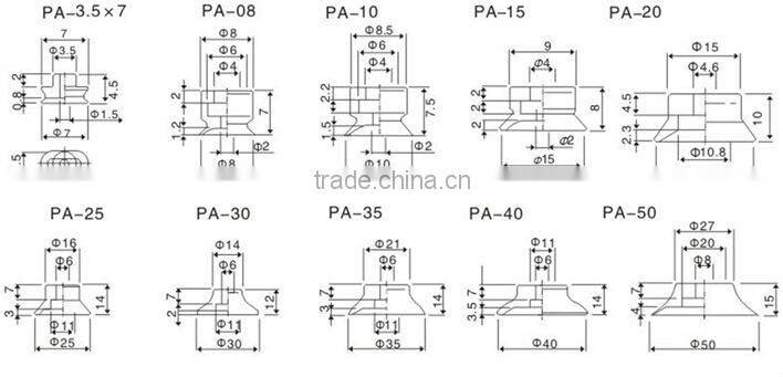 Vacuum pad suction pad