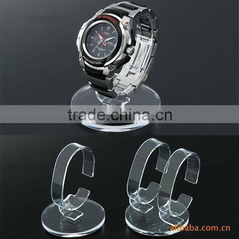 Acrylic watch stands for mens and ladies sizes