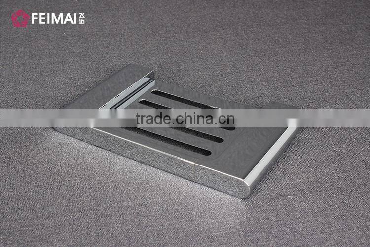 Bathroom Fitting Drain Hotel Metal Soap Holder Basket Dish