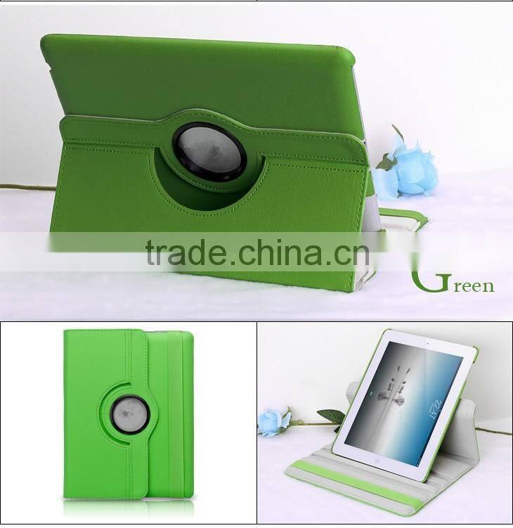 Rotating Tablet PC Leather Pouch for Apple iPad