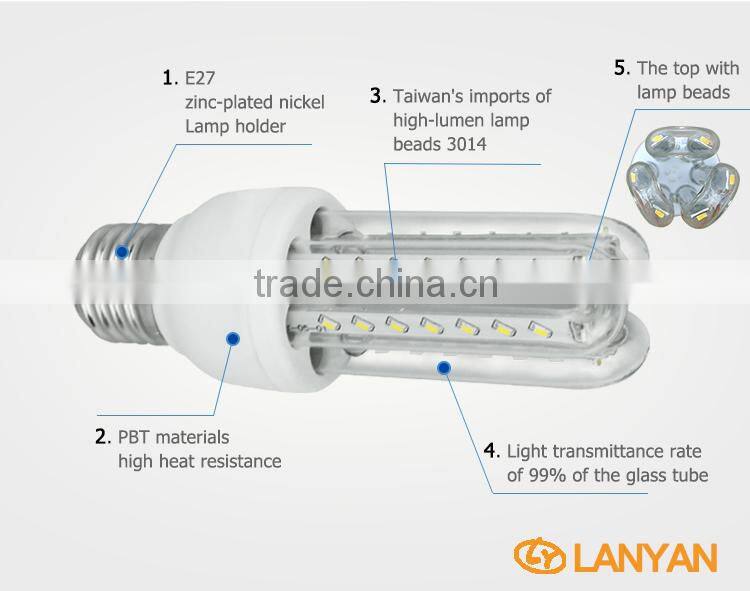 2014 High quality 3W 3U aviator energy saving bulbs made in China, light led alibaba in spain