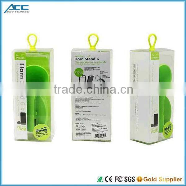 New Style Silicone Speaker for iPhone 4,4S,5,5S,6