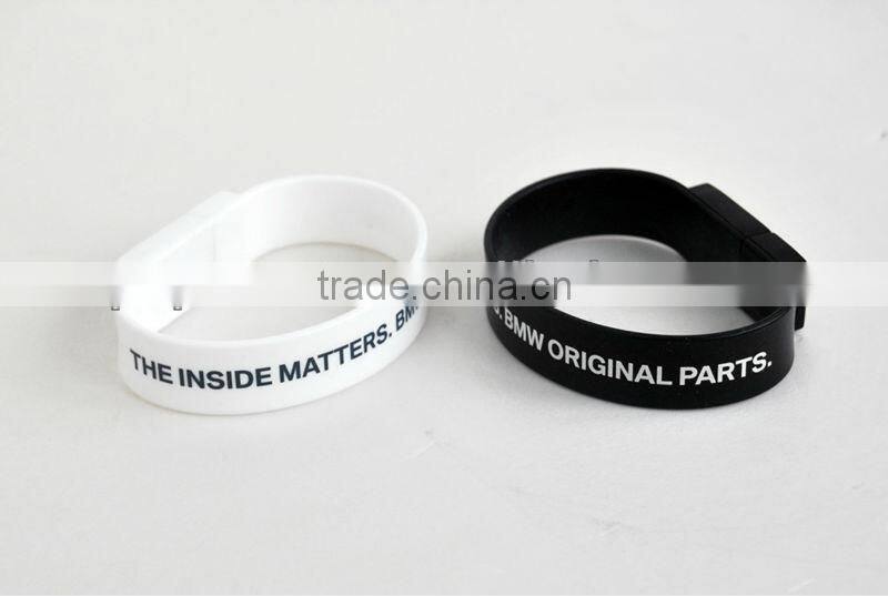 LED USB Silicon watch 2gb to 8gb printed LOGO