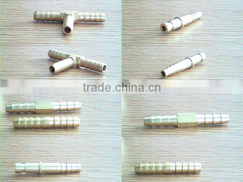 brass Y-hose barb