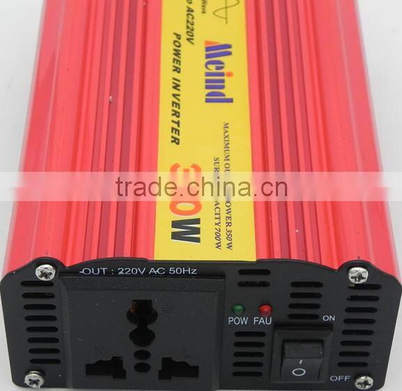 2016 Newest inverter dc ac 110V 220V Pure sine wave power inverter 350 Watt inverter true Car power converter