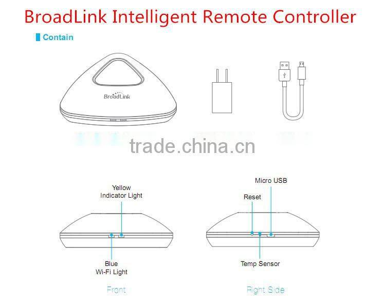 Broadlink RM2 Intelligent WiFi Controlled Remote Center for iPhone and Android Device