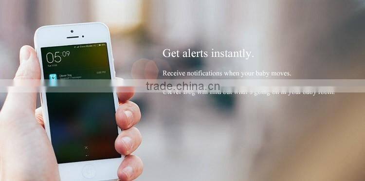 DOG-1W baby secutiry monitor with app for iphone and android cellphone wifi camera