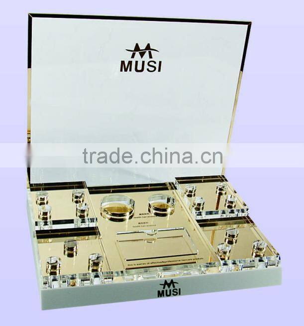 acrylic sheet acrylic box table top crystal acrylic cosmetic display