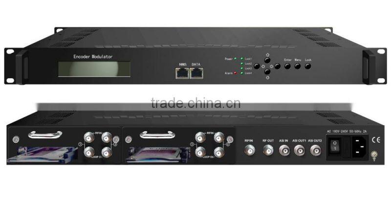 High -performanced Transmodulator/ DVB S2 to DVB-T Encoder Modulator