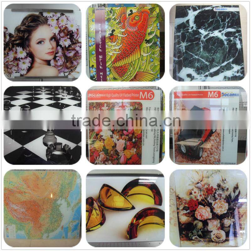 Docan large format digital inkjet uv printer with ricoh Gen5-7pl