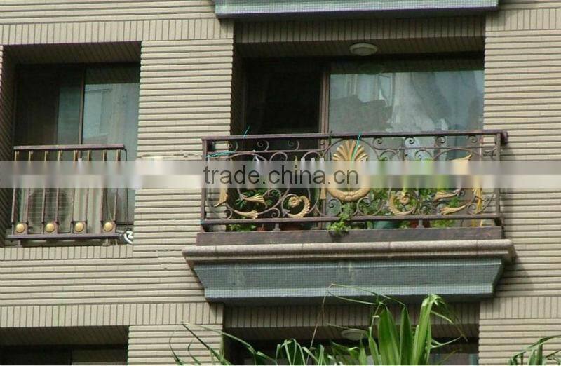2014 Top-selling modern stailess steel balcony railing