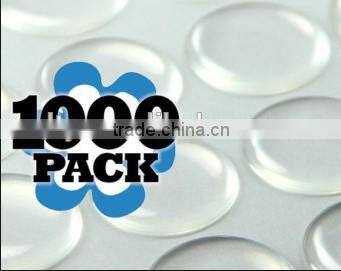 circle epoxy stickers clear(M-EP252)