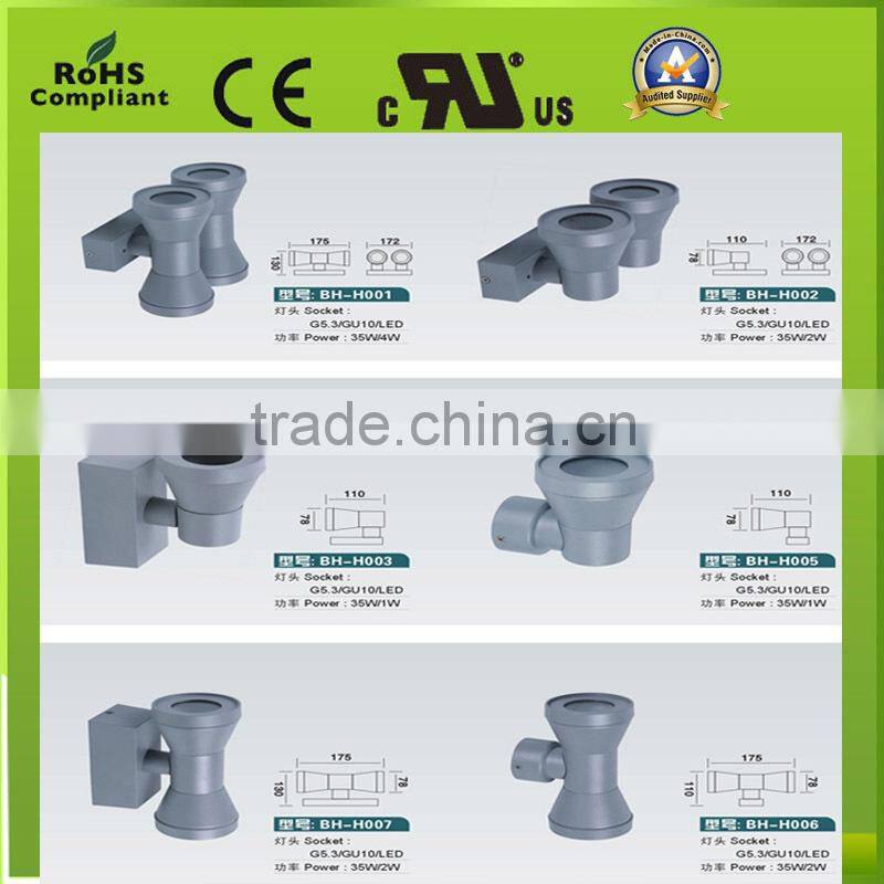 Decorative modern mini led wall light outdoor