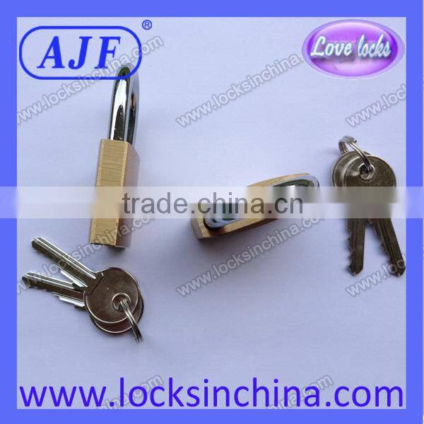AJF 40MM high quality and security brass padlock normal shackle or long shackle