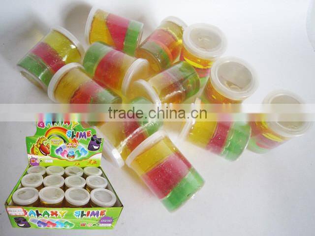 galaxy slime toy funny putty toy crystal slime toys oozy slime toys