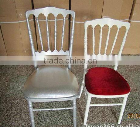 crystal wedding napoleon chair