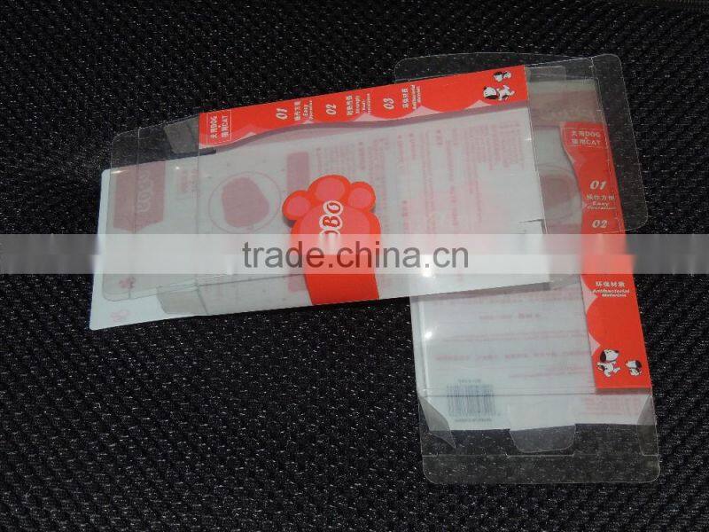 transparent clear plastic box