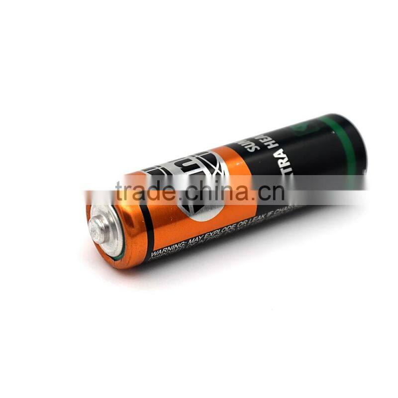 0% Lead Zinc Chloride Dry Battery AA SUM3 battery