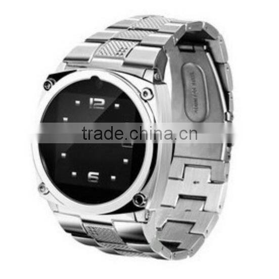 TW818B 1.6 Inch Stainless JAVA Watch Phone,240*240 pixel screen