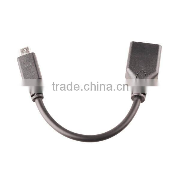 High Quality KinGo Mini USB to USB Female OTG Cable Micro USB Adapter For Cell phone and Computer