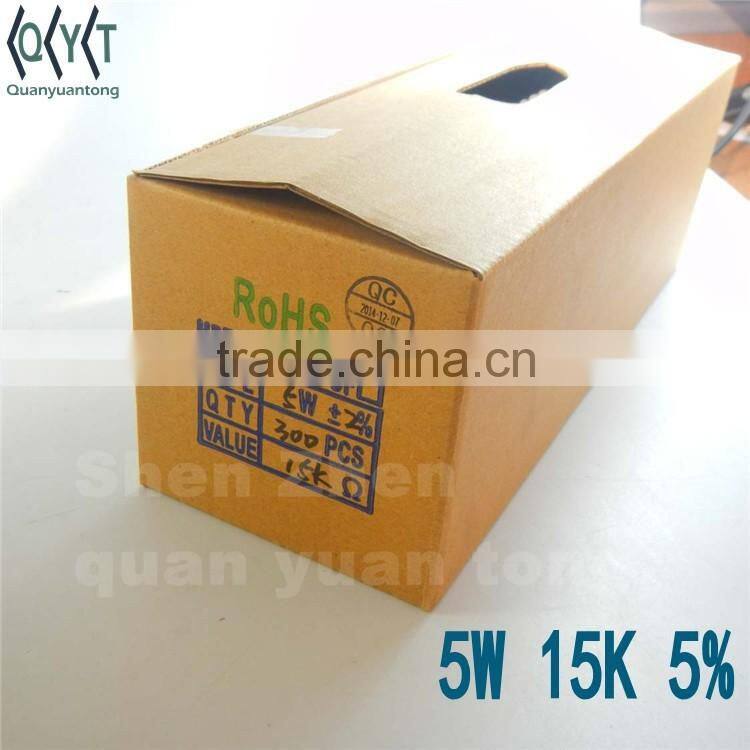 Resistors 5W 5% 15K NEW