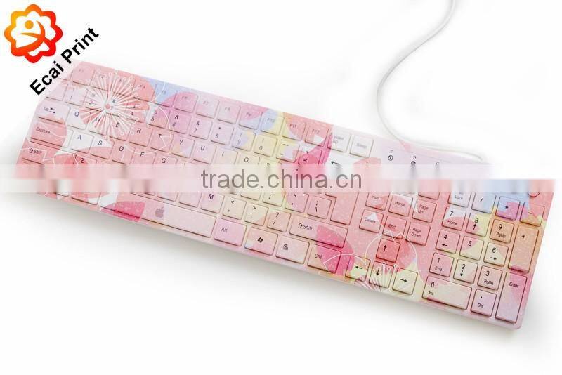 Fashion special customize digital printing keyboard computer