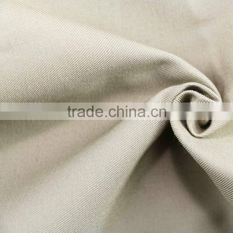 good quality men's suit fabric color customlized 100% cotton twill fabric