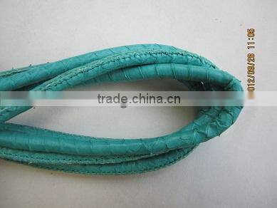 3mm,4mm,5mm,6mm,7mm genuine snakeskin leather cord string for jewelry