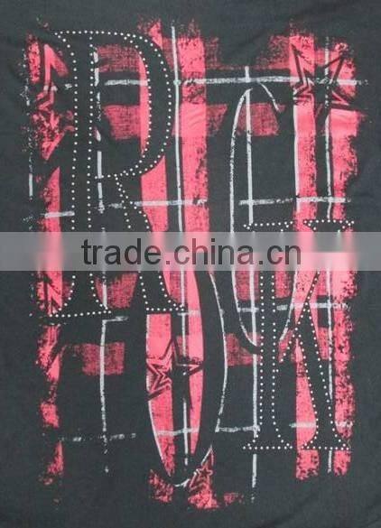 Women plus bat-wing high-low printed top