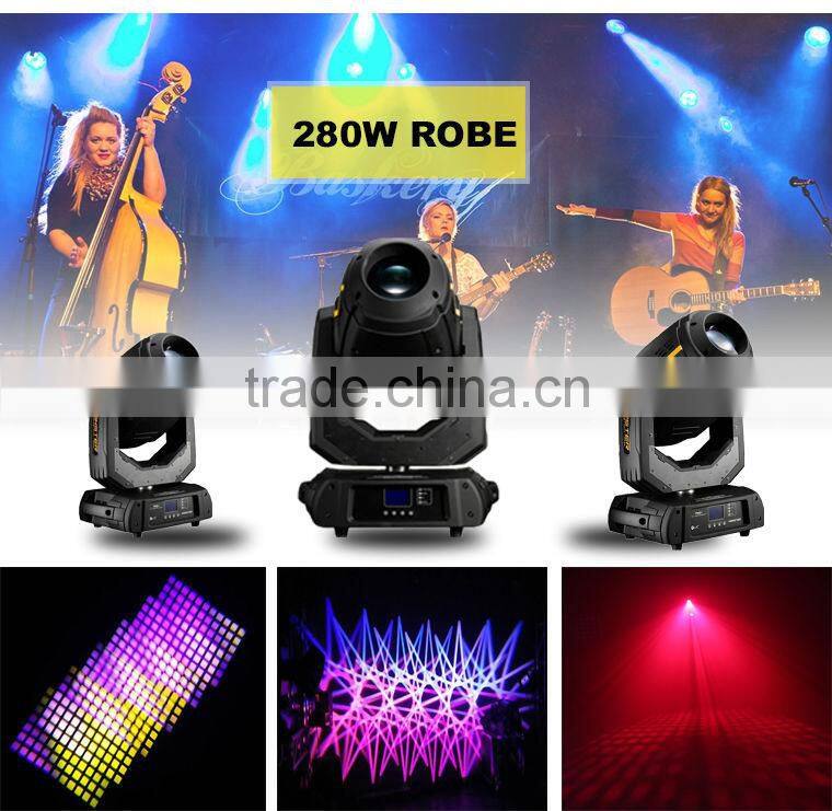 hot product 10R moving head robe 280w beam wash spot