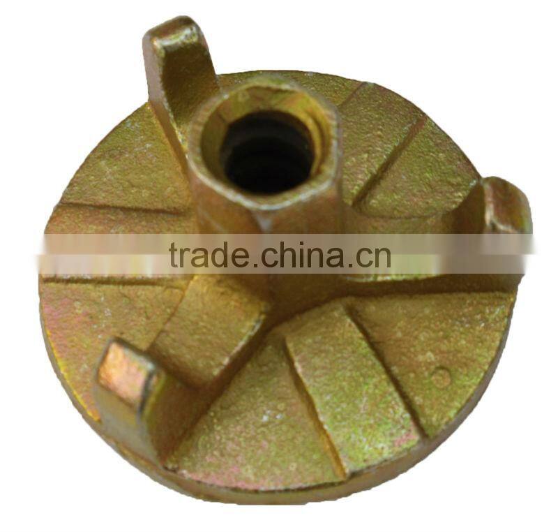 Hot Sale Formwork three wings tie anchor nut for tie rod