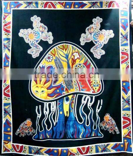 Sun Signs Design Cotton Bed cover