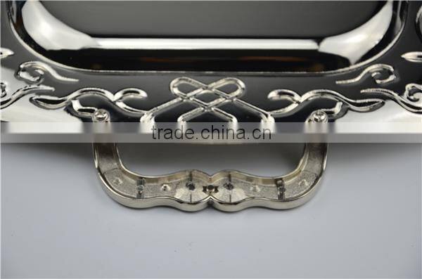 silver serving trays T361