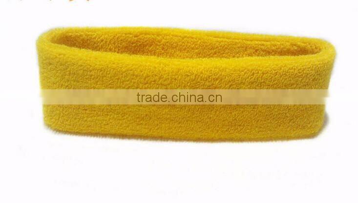 Unisex Yoga Sports Cotton Or Polyester Head Sweatband