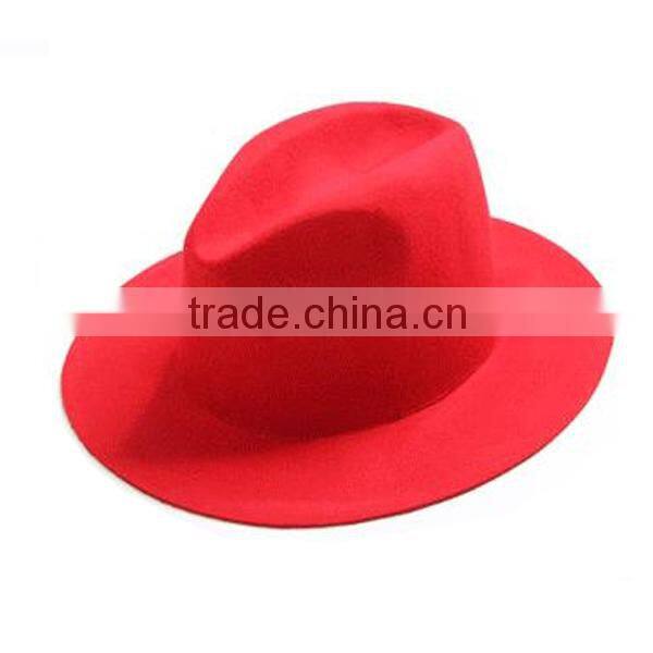 Wholesale 2016 alibaba High Quality Felt Hat with Different Colors