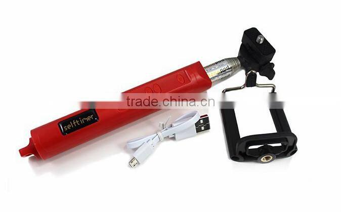 New 2 in 1 Wireless zoom fucntion monopod bleutooth selfie stick