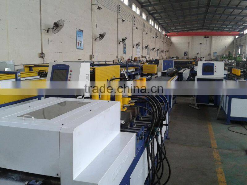Volume damper production line; volume damper making machine