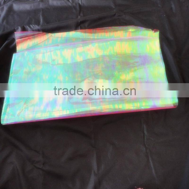 Different Types Of Hot Sale Decorative PET Rainbow Film(JR-1659-01),Magical Film,Iridescent Film For Packing