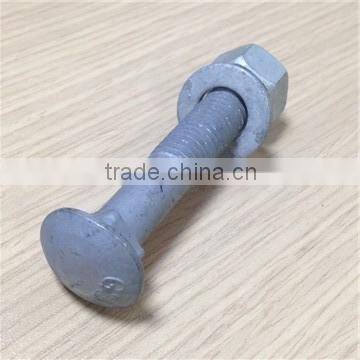 Good quality round head bolts DIN603 standard