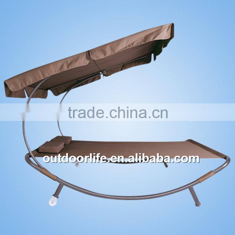 High quality outdoor adult day bed with wheel