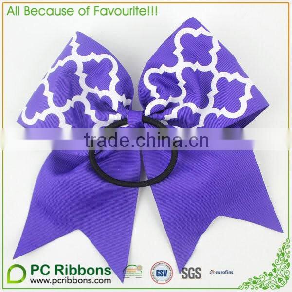 8" Jumbo Cheer Bow Large Hair Bow For Cheerleader