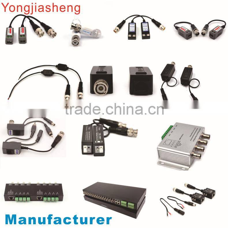 UTP twisted pair 1 channel passive CCTV HD CVI TVI ahd video balun