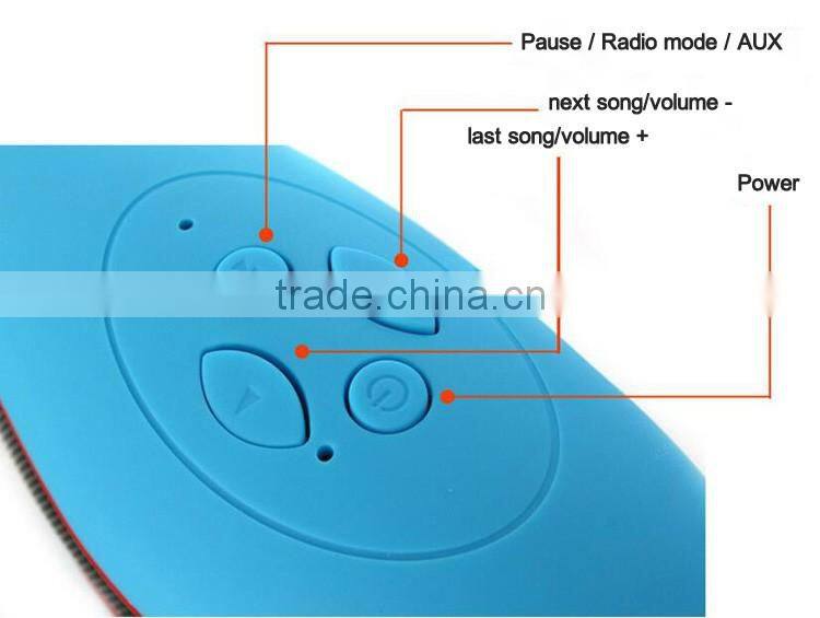 Zyiming speaker factory 2016 hot sell rugby football wireless portable mini waterproof bluetooth speaker