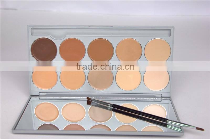 Trade Assurance Wholesale10 Color Face Cosmetic Concealer Palette Make Up Camouflage Contour Palette