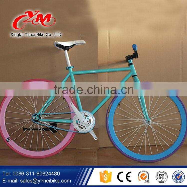 20 inch hi-ten steel single speed fixed gear bike for kids