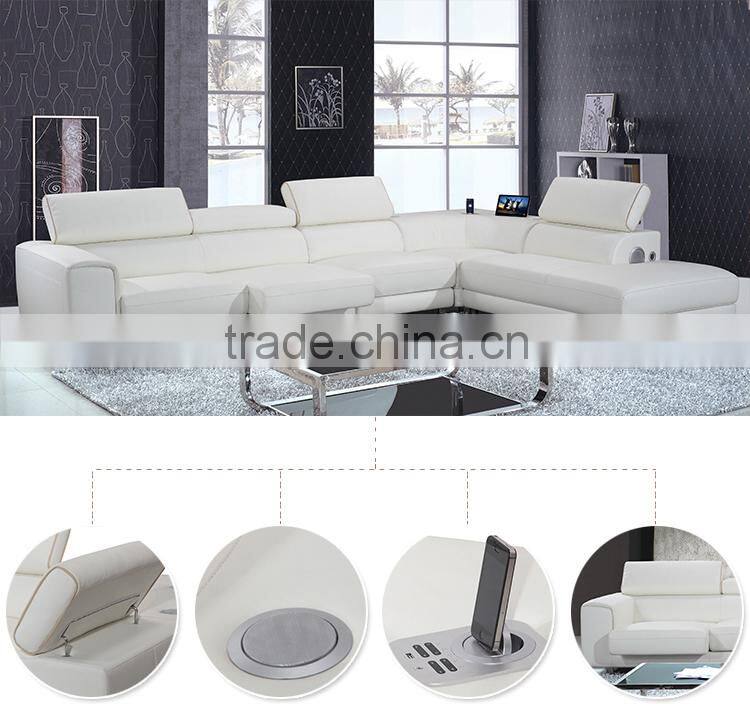 Elegant multifunction sectional sofa modern design