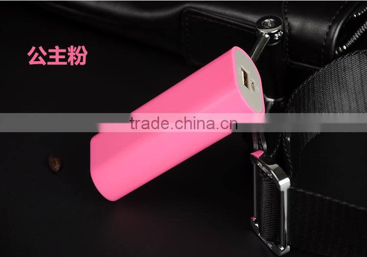 Good quality outdoor urgently charger portable mobile power bank 5200mah