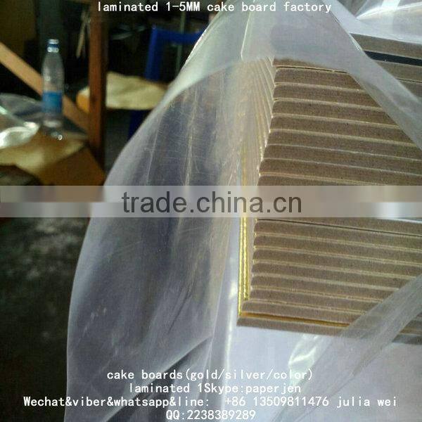 silver /gold round Cake Base/cake board /cardboard